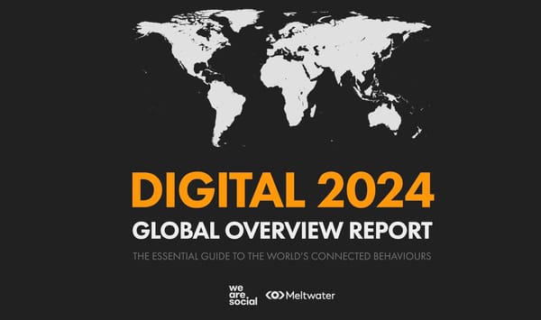 The Digital Landscape in 2024: A Data-Driven Overview